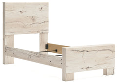 Lawroy Light Natural Twin Panel Youth Bed - Ornate Home