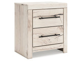 Lawroy Light Natural Two Drawer Nightstand (Online Special Price) - Ornate Home