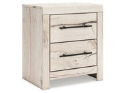Lawroy Light Natural Two Drawer Nightstand - Ornate Home