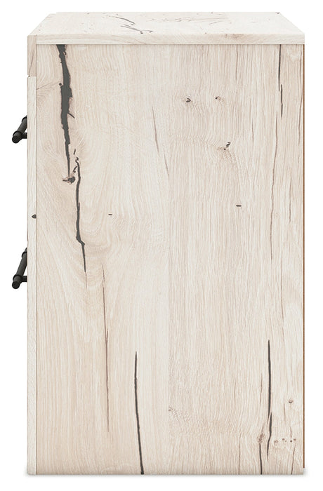 Lawroy Light Natural Two Drawer Nightstand - Ornate Home