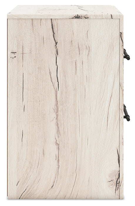 Lawroy Light Natural Two Drawer Nightstand - Ornate Home