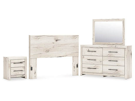 Lawroy Queen Panel Headboard, Dresser and Nightstand - Ornate Home