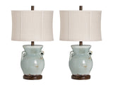 Lawson Blue Table Lamp (Set of 2) - Ornate Home