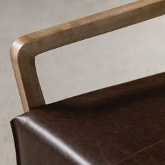 Lawson Brown/Tan Accent Chair - Ornate Home