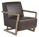 Lawson Brown/Tan Accent Chair - Ornate Home