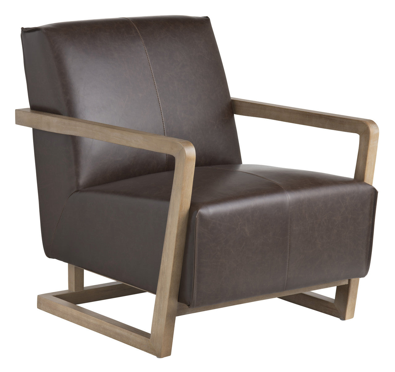 Lawson Brown/Tan Accent Chair - Ornate Home