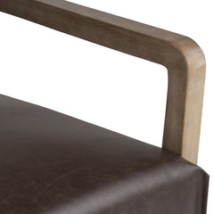Lawson Brown/Tan Accent Chair - Ornate Home