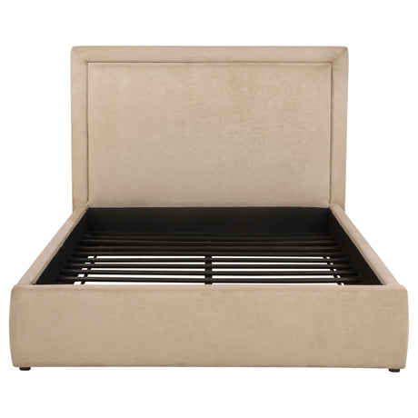 Lawson Light Saddle 55-inch Upholstered Eastern King Platfo - Ornate Home