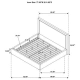 Lawson Mushroom 55-inch Upholstered Eastern King Platform Bed - Ornate Home