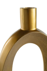 Lawtonville Antique Gold Finish Vase - Ornate Home