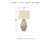 Layal Beige Table Lamp (Set of 2) (Online Special Price) - Ornate Home