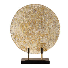 Layan Bronze/Gold Art Glass Charger - Ornate Home
