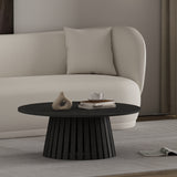 Layla 35.4" Coffee Table in Black - Ornate Home