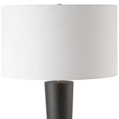 Layla Black Tapered Floor Lamp - Ornate Home