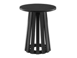 Layla End Table in Black - Ornate Home