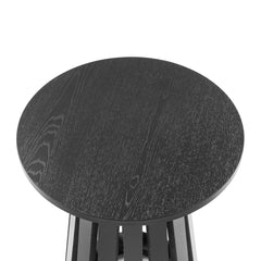 Layla End Table in Black (set of 2) - Ornate Home