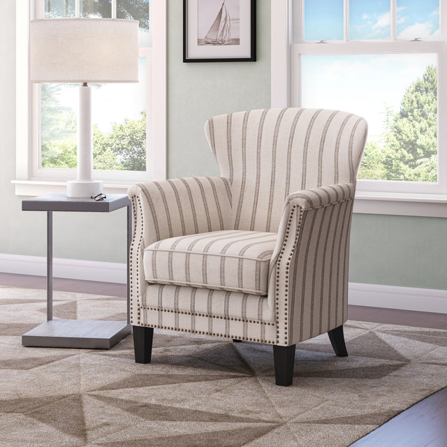 Layla Flax Accent Chair - Ornate Home