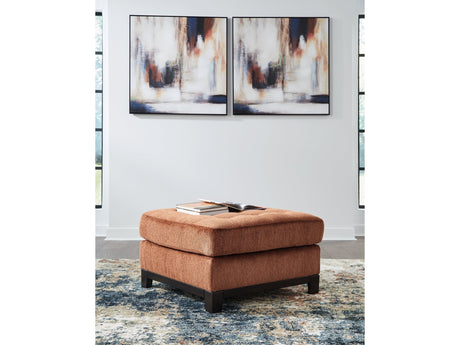 Laylabrook Spice Oversized Accent Ottoman - Ornate Home