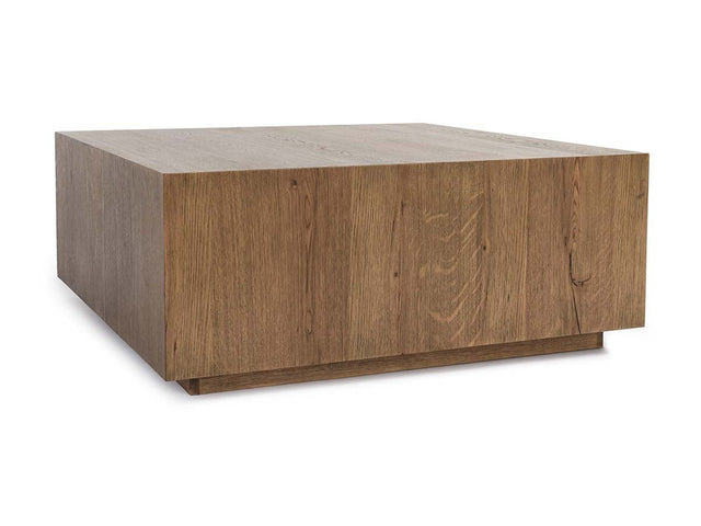 Layne Light Brown Square Coffee Table - Ornate Home