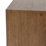 Layne Light Brown Square Coffee Table - Ornate Home