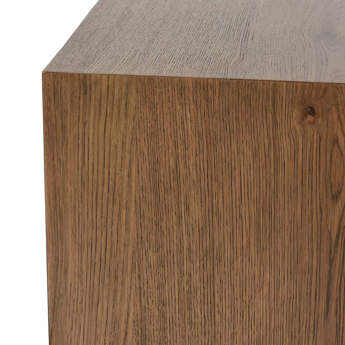 Layne Light Brown Square Coffee Table - Ornate Home