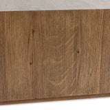 Layne Light Brown Square Coffee Table - Ornate Home