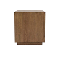 Layne Light Brown Square End Table - Ornate Home