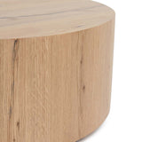Layne Natural Round Coffee Table - Ornate Home