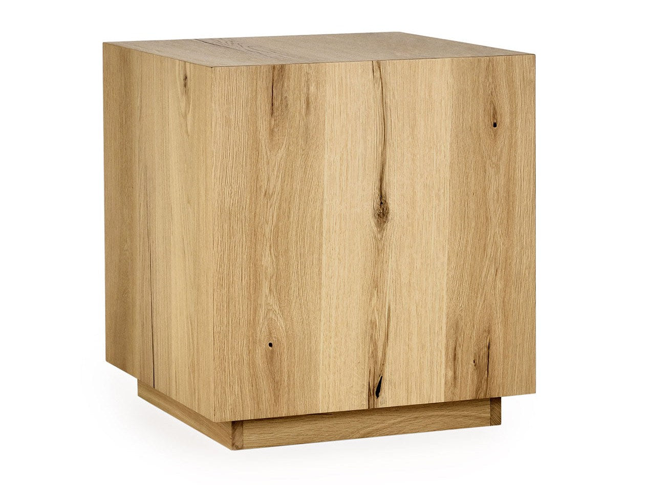 Layne Natural Square End Table - Ornate Home