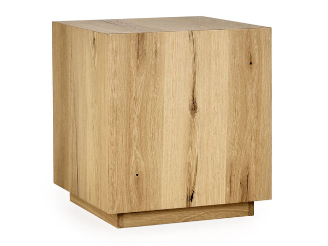 Layne Natural Square End Table - Ornate Home