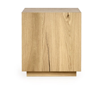 Layne Natural Square End Table - Ornate Home
