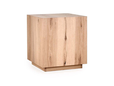 Layne Natural Square End Table - Ornate Home