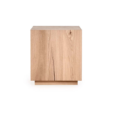Layne Natural Square End Table - Ornate Home