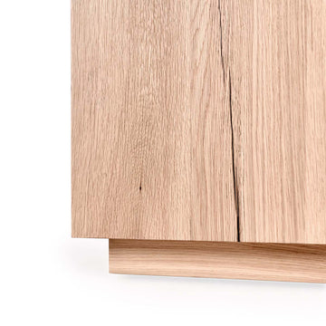 Layne Natural Square End Table - Ornate Home