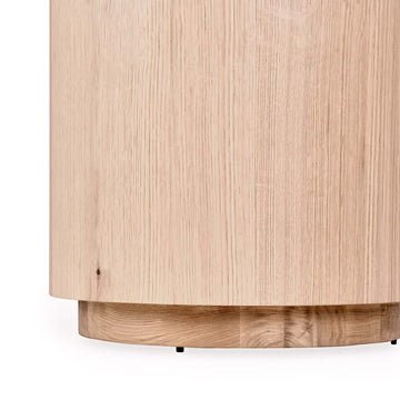 Layne Natural Square End Table - Ornate Home