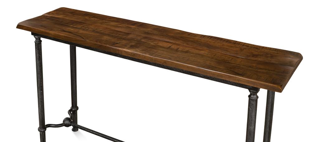 Layton Lodge Grey Console Table - Ornate Home