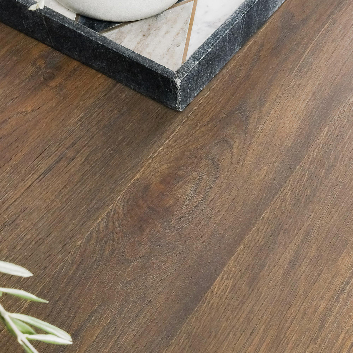 Lazar Suede Brown Dining Table - Ornate Home