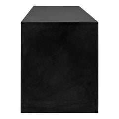 Lazarus Black Outdoor Bench - Ornate Home