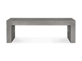 Lazarus Dark Grey Outdoor Bench - Ornate Home