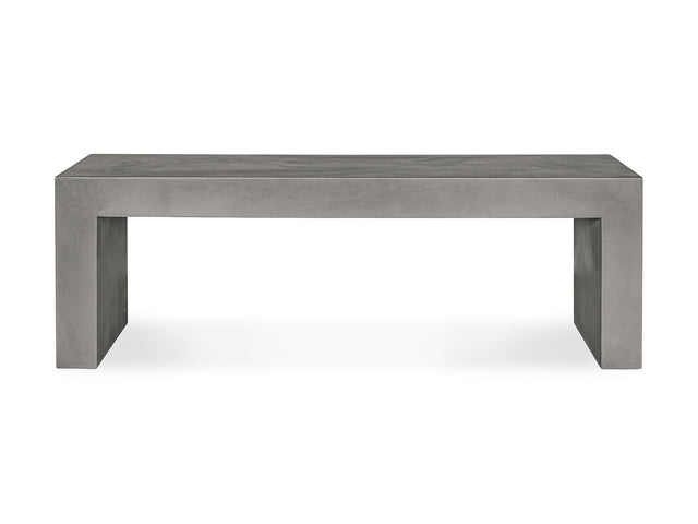 Lazarus Dark Grey Outdoor Bench - Ornate Home