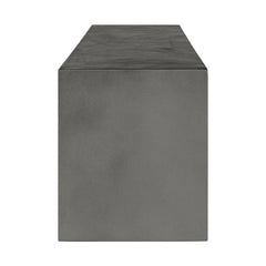 Lazarus Dark Grey Outdoor Bench - Ornate Home