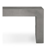 Lazarus Dark Grey Outdoor Bench - Ornate Home