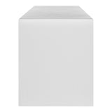 Lazarus White Outdoor Bench - Ornate Home