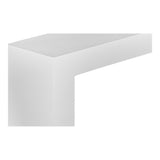 Lazarus White Outdoor Bench - Ornate Home
