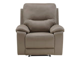 LeGrande Taupe Power Reclining Chair - Ornate Home