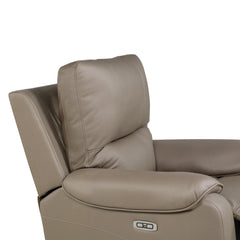 LeGrande Taupe Power Reclining Chair - Ornate Home