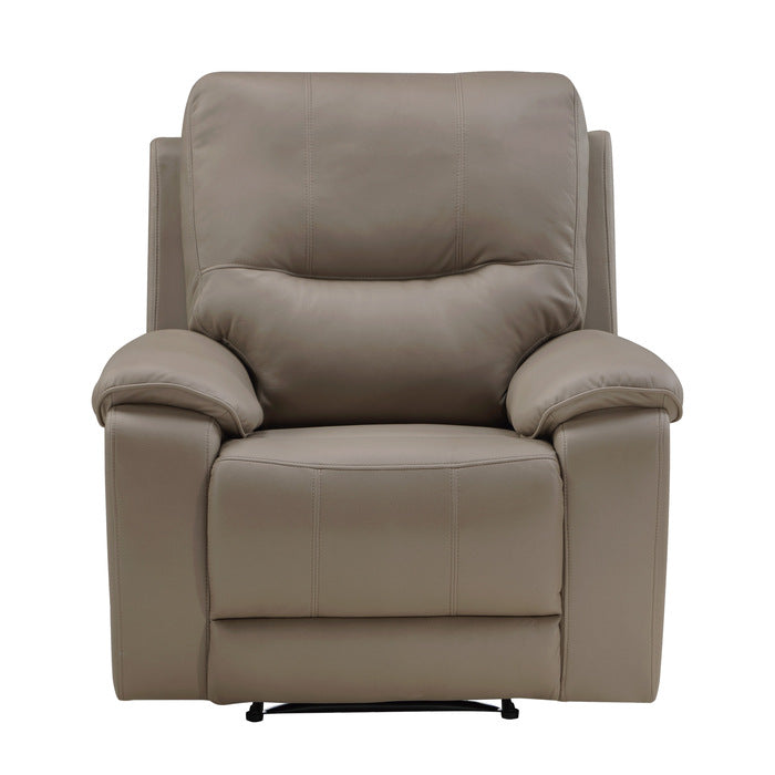 LeGrande Taupe Power Reclining Chair - Ornate Home