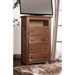 Lea Mahogany Media Chest - Ornate Home