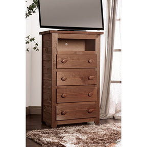 Lea Mahogany Media Chest - Ornate Home