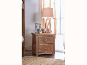 Lea Mahogany Nightstand - Ornate Home